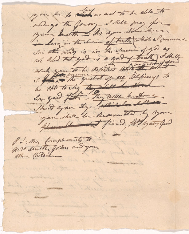 Yates, Abraham, Junr., to William Smith, Long Island