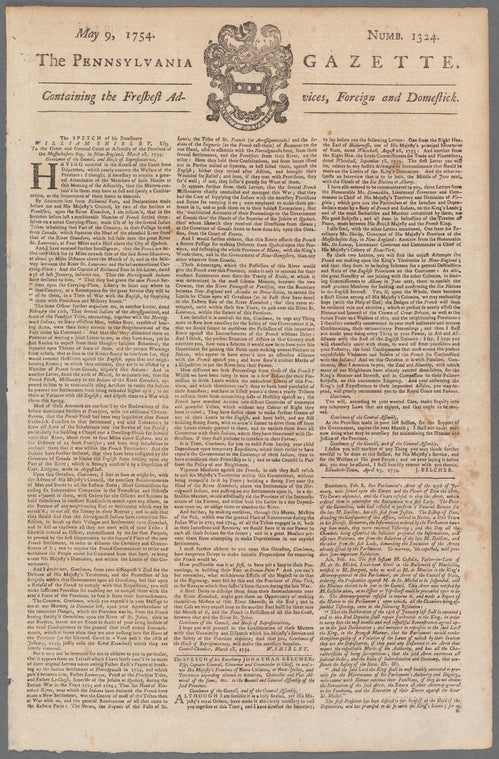 The Pennsylvania gazette: Symbol of the Colonies