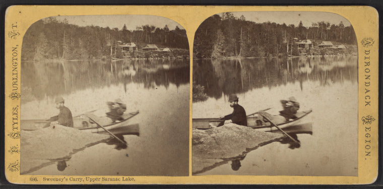 Sweeney's Carry, Upper Saranac Lake.