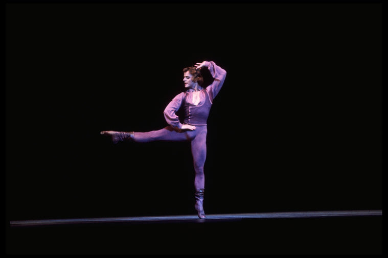 New York City Ballet production of "Other Dances" with Mikhail Baryshnikov, choreography by Jerome Robbins (New York)