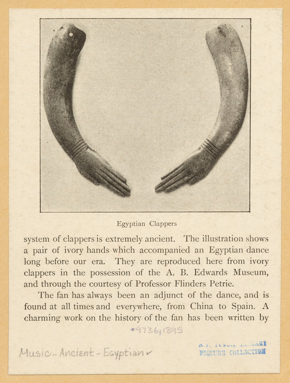 Egyptian clappers.