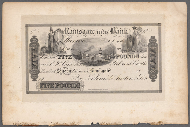 Ramsgate Old Bank five pound note