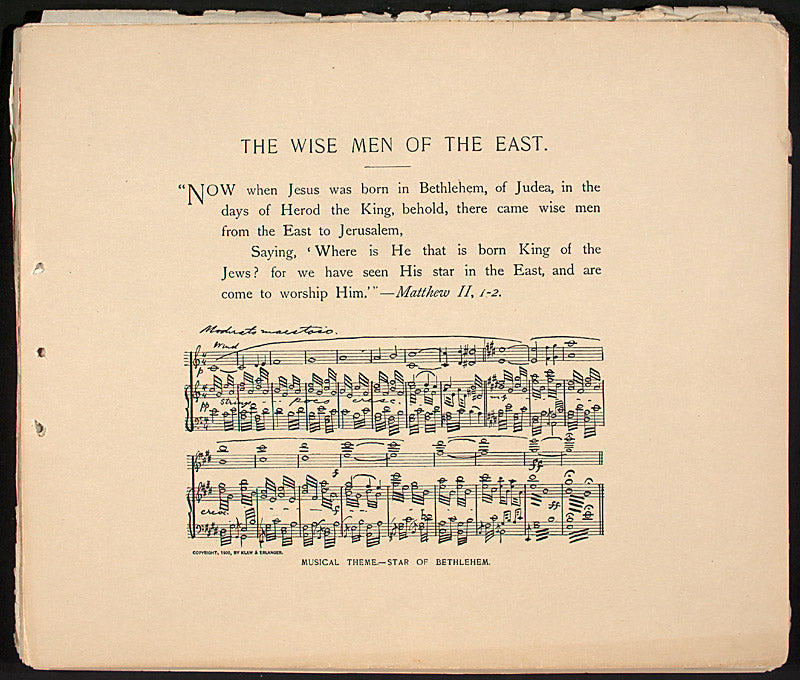 Souvenir album: scenes of the play Ben-Hur