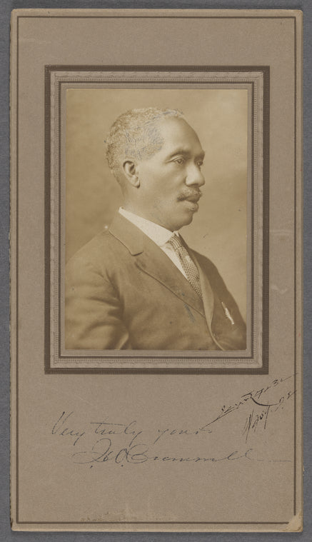 Inscribed portrait of John Cromwell