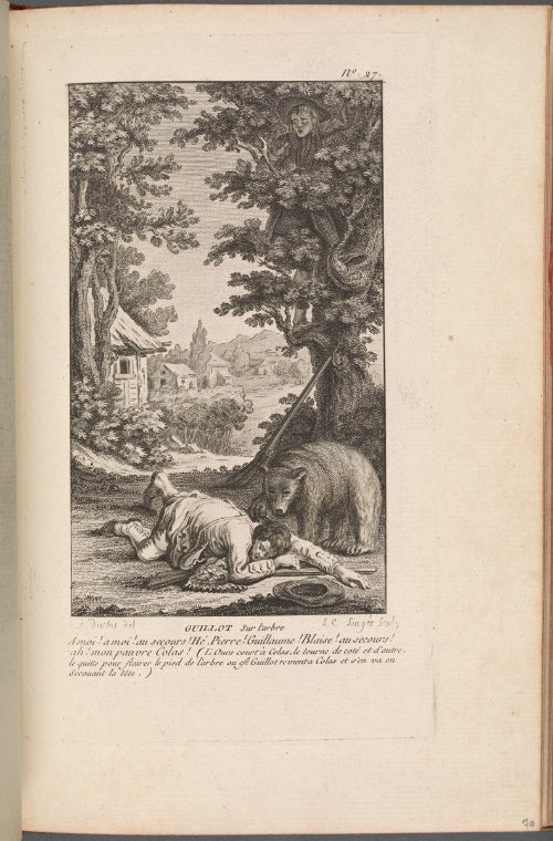 Guillot, sur l'arbre: scène VI