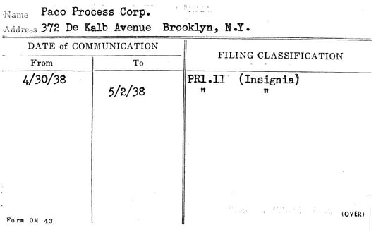 Paco Process Corp.