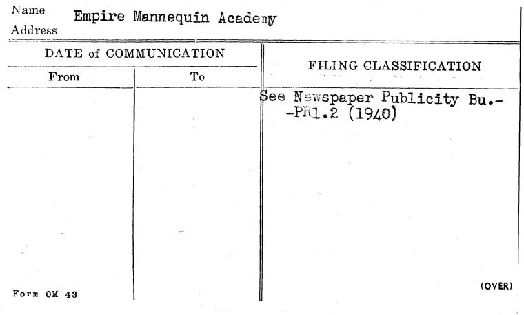 Empire Mannequin Academy
