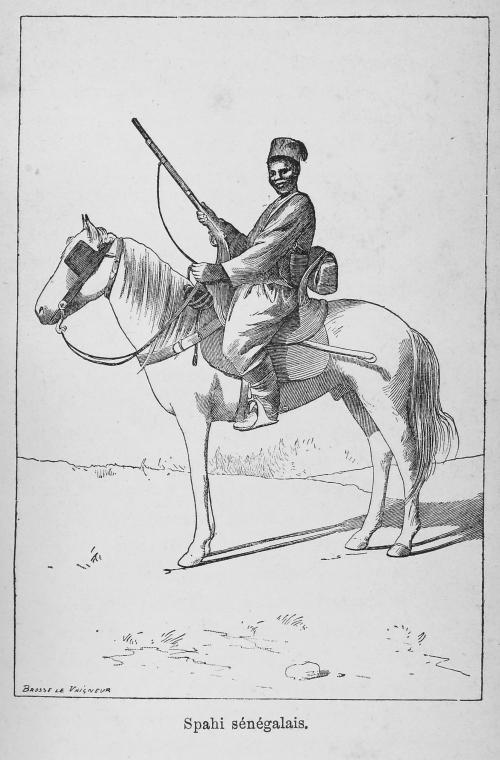 Spahi sénégalais.