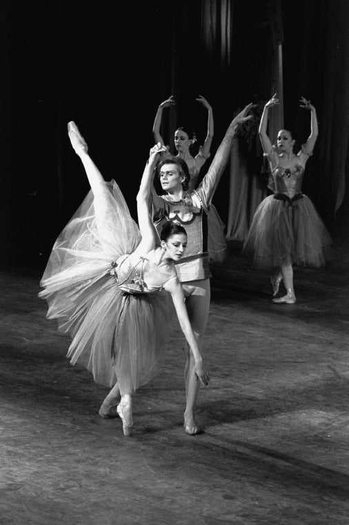 New York City Ballet production of "Brahms-Schoenberg Quartet" with Colleen Neary and Adam Luders, choreography by George Balanchine (New York)