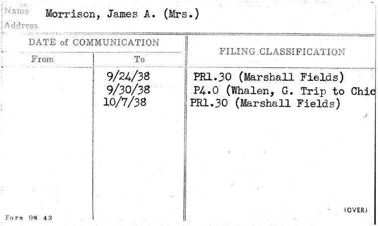 Morrison, James A. (Mrs.)