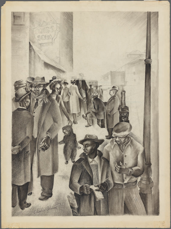 Harlem Street Scene