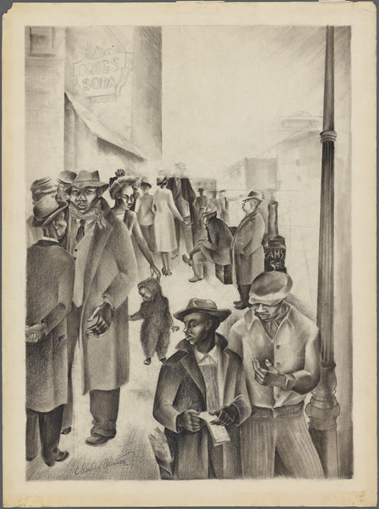 Harlem Street Scene