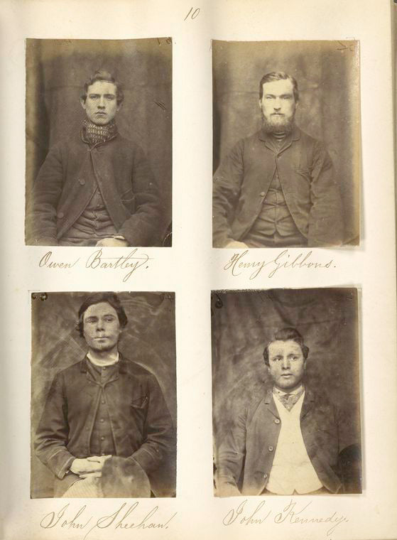 Owen Bartley ; Henry Gibbons ; John Sheehan ; John Kennedy.
