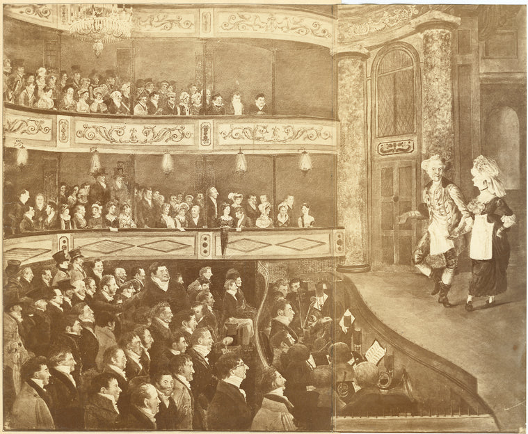 Interior of the Park Theater, New York