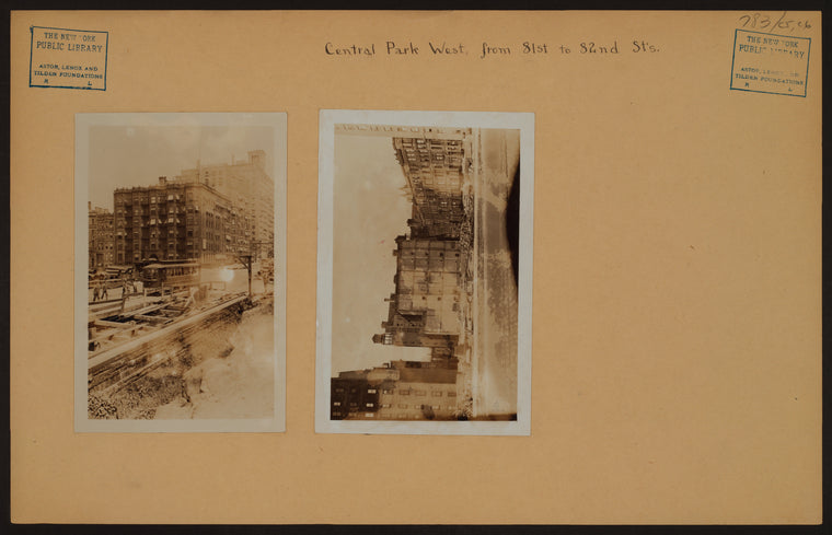 Manhattan: Central Park West - 81st Street