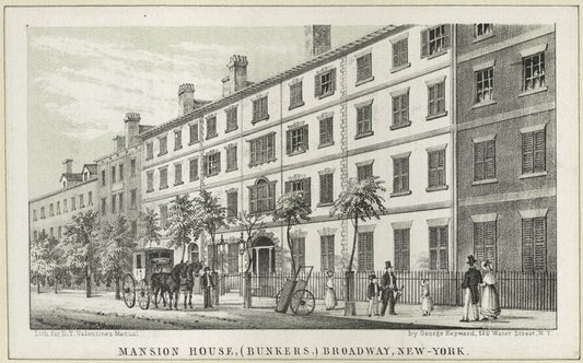 Mansion House (Bunkers) Broadway, New-York