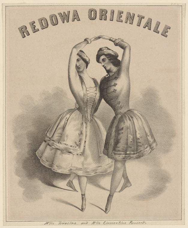 Redowa orientale. M'lle. Teresine and M'lle Clementine Rousset