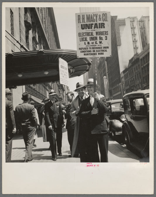 New York City street scene