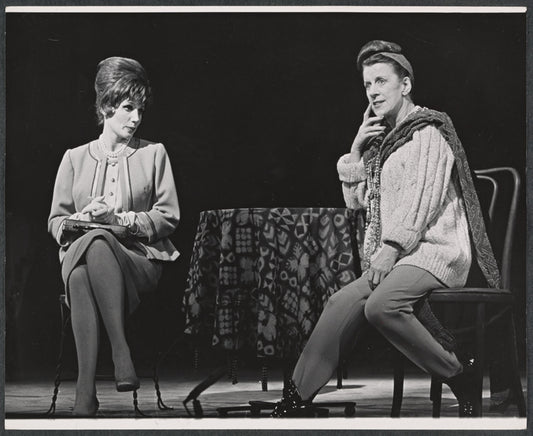 Louise Troy and Beatrice Lillie in the stage production High Spirits