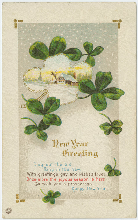 New Year greeting.