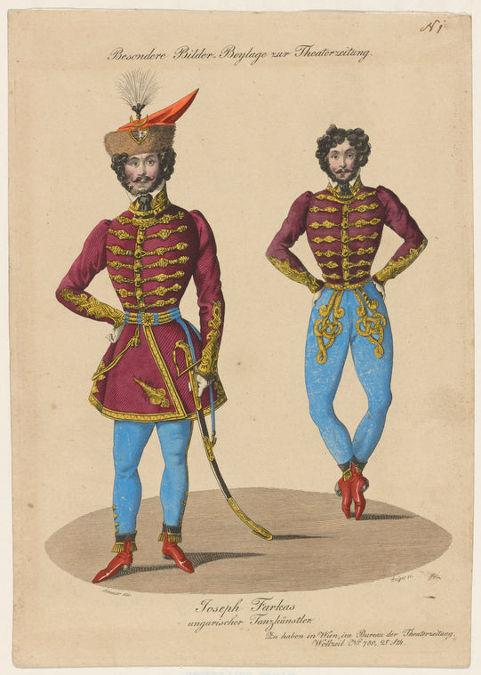 Joseph Farkas ungarischer Tanzkünstler