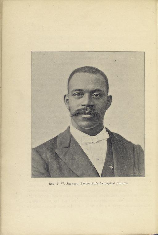 Rev. J. W. Jackson, Pastor Eufaula Baptist Church
