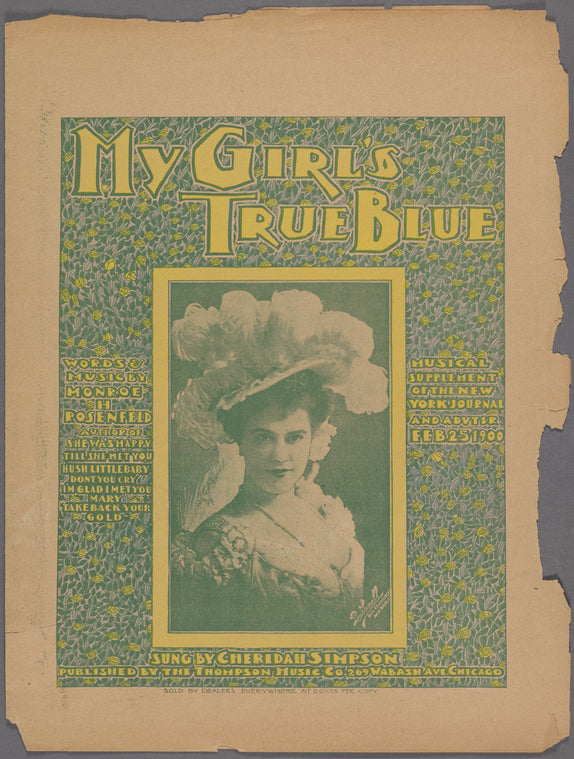 My girl's true blue