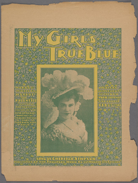My girl's true blue