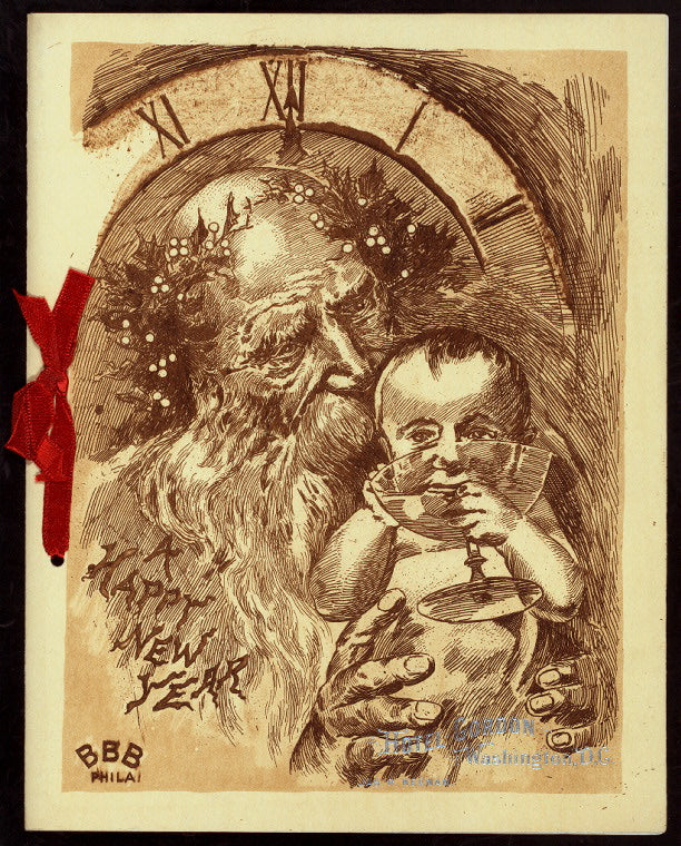 NEW YEARS DAY DINNER [held by] GORDON HOTEL [at] "WASHINGTON, D.C." (HOTEL;)