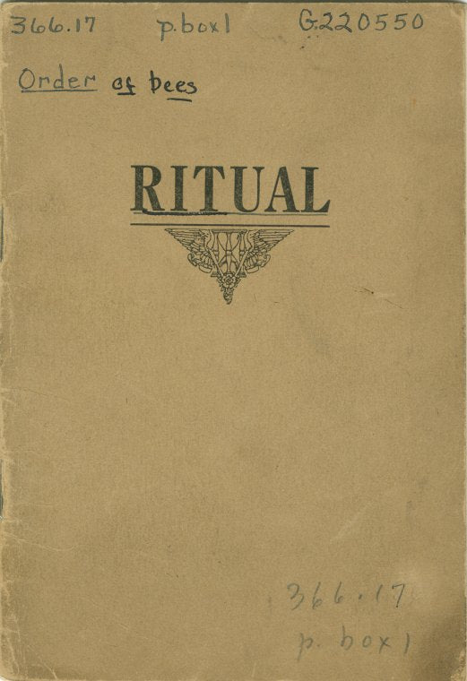 Ritual for the Order of Bees for boys and girls ...