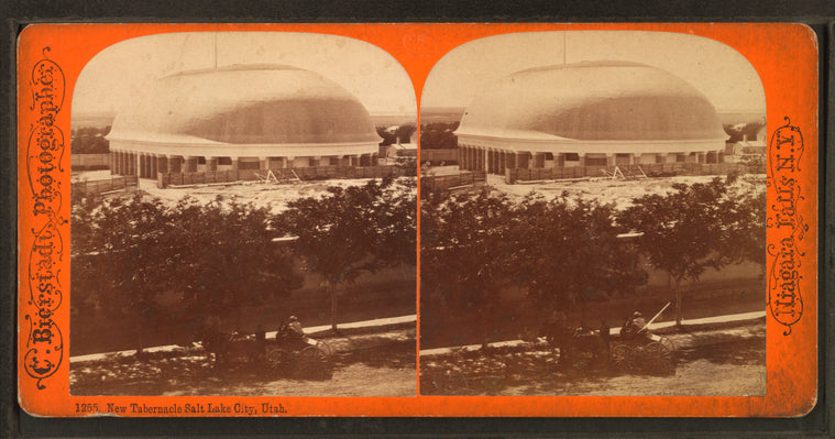 New Tabernacle, Salt Lake City, Utah.