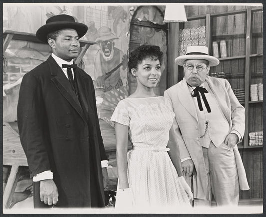 Ossie Davis, Ruby Dee and Sorrell Booke in the stage production Purlie Victorious