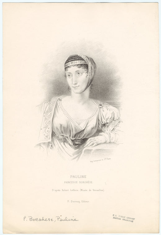 Pauline, Princesse Borghèse