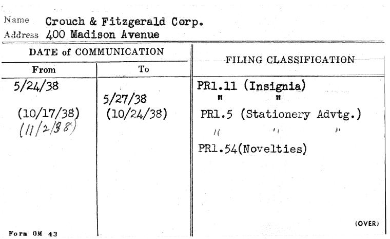 Crouch & Fitzgerald Corp.