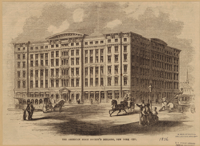 The American Bible Society's building, New York City