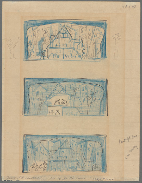 Death of a Salesman, preliminary studies