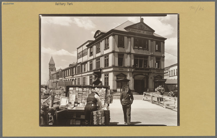 Department of Docks and Police Station, Pier A, North River