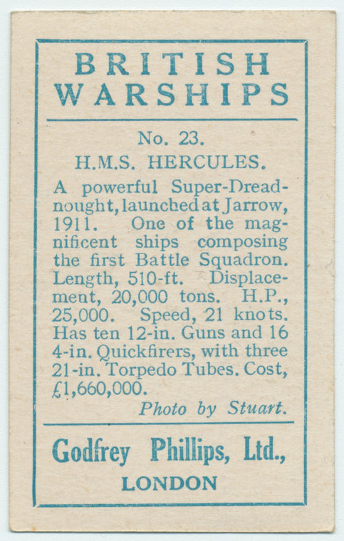 H.M.S. Hercules (dreadnought).
