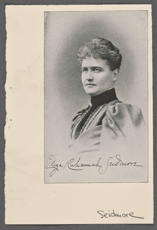 Eliza Ruhamah Scidmore [signature]