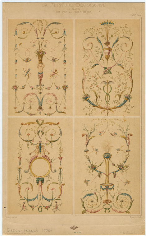 La peinture décorative en France du XVIe au XVIIIe siècle