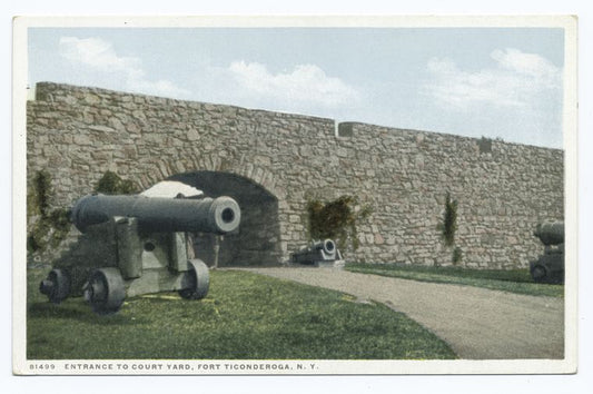 Entrance to Court Yard, Fort Ticonderoga, N.Y.