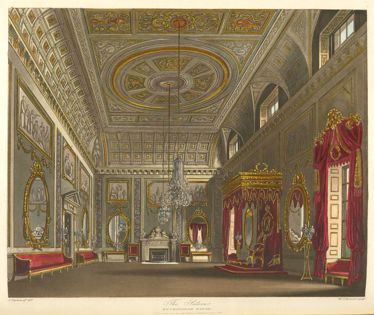The Saloon - Buckingham House.