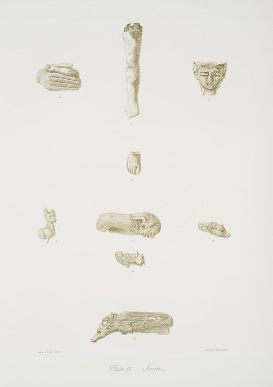 Ivories. [Ivory objects found at Nimroud [Calah]].