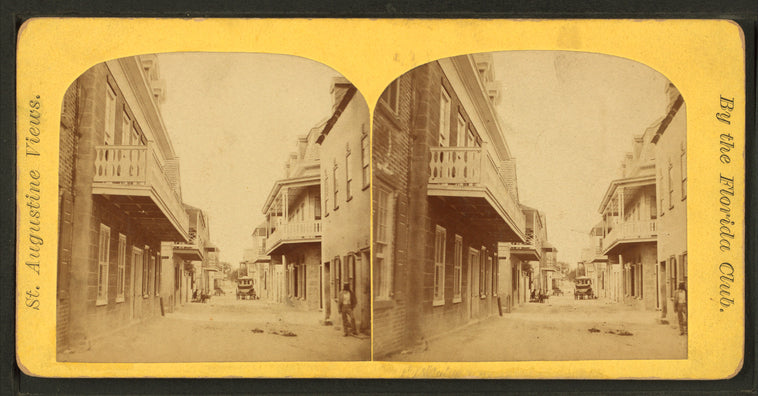 Charlotte St., the business street of St. Augustine, Fla.