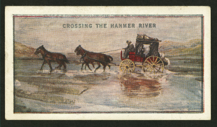 Crossing the Hanmer River.