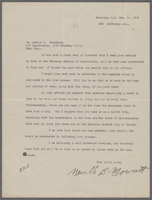 Mowatt, Neville B
