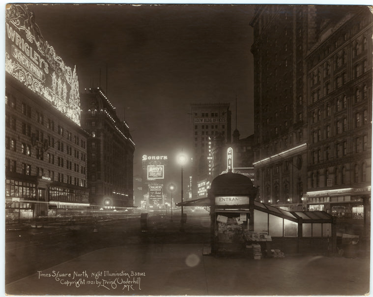 Times Square North : Night illumination