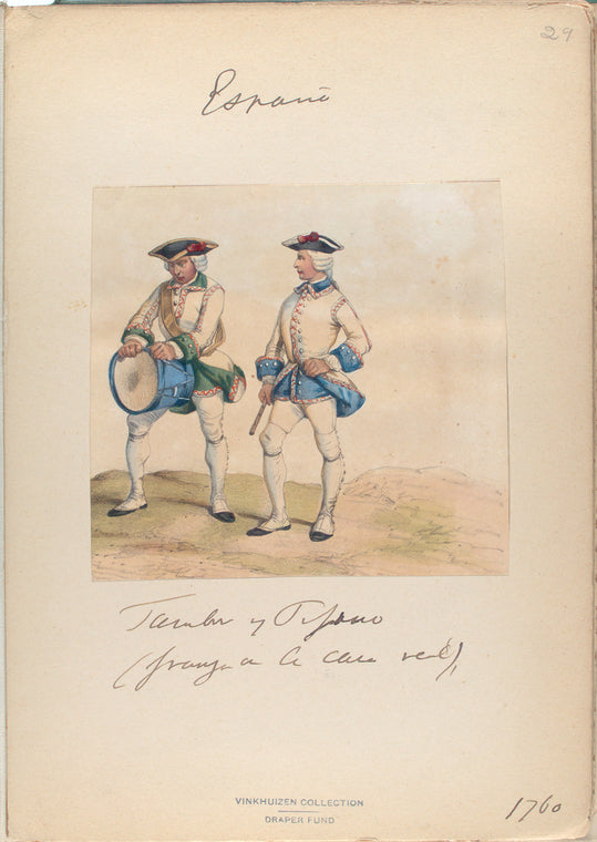 Tambor y Pifano. 1760