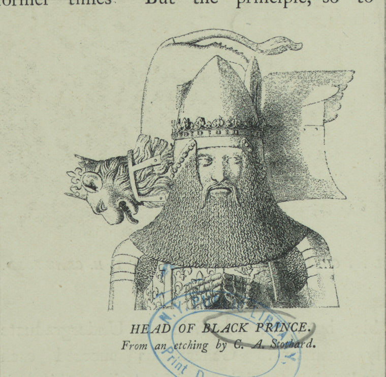 Edward, prince of Wales, the Black Prince.