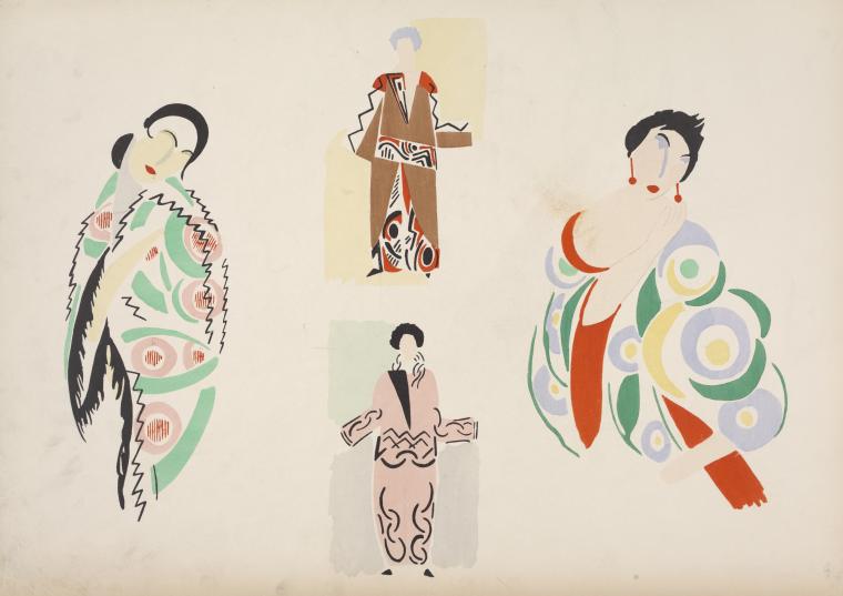 Sonia Delaunay: ses peintures, ses objets, ses tissus simultanés, ses modes